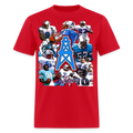 Houston Oilers All-Time - red