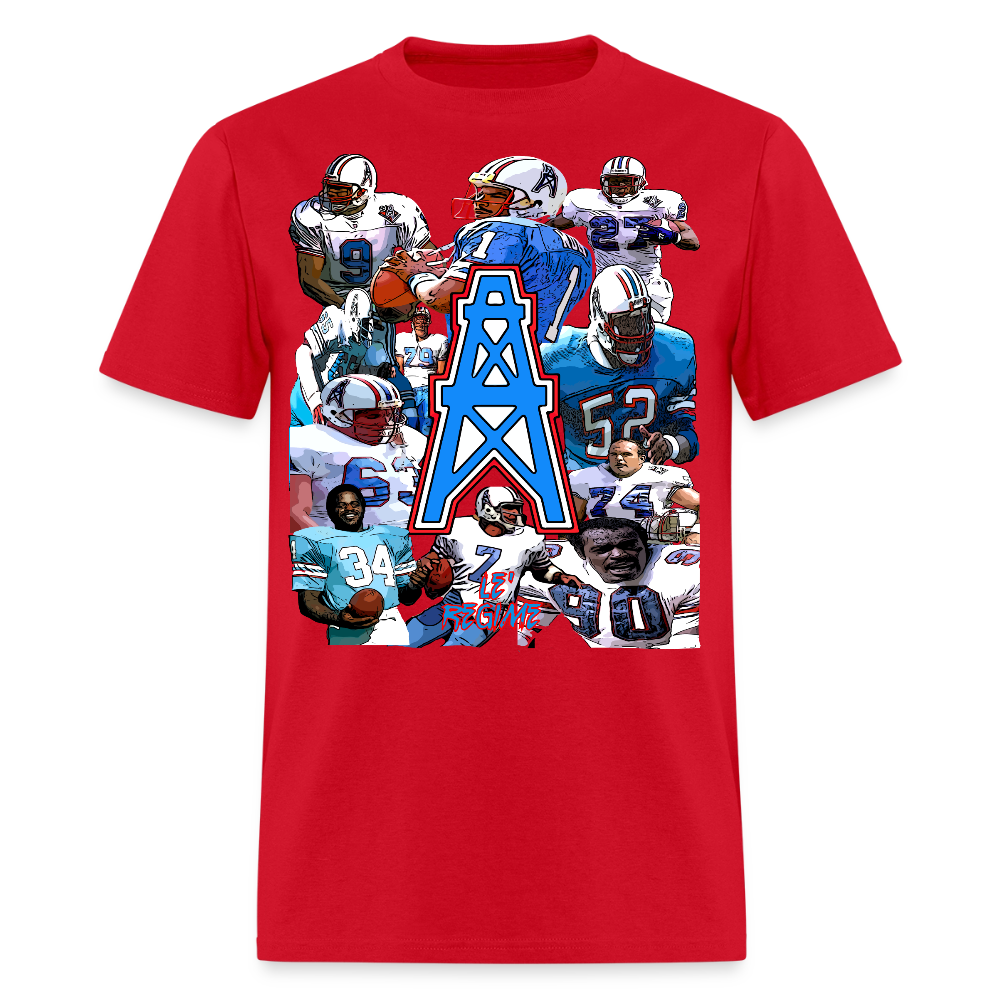 Houston Oilers All-Time - red