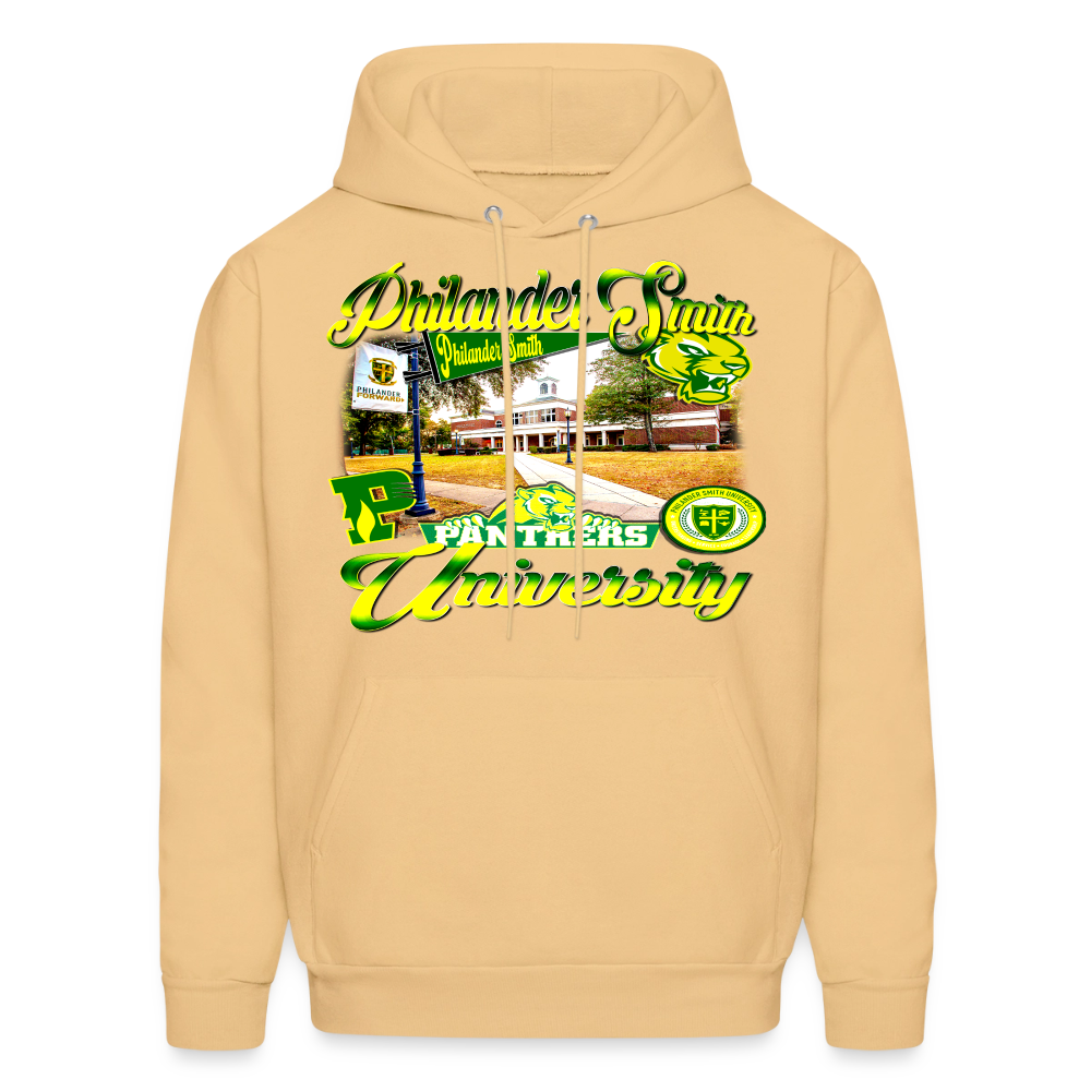 Philander Smith University Hoodie - light gold 