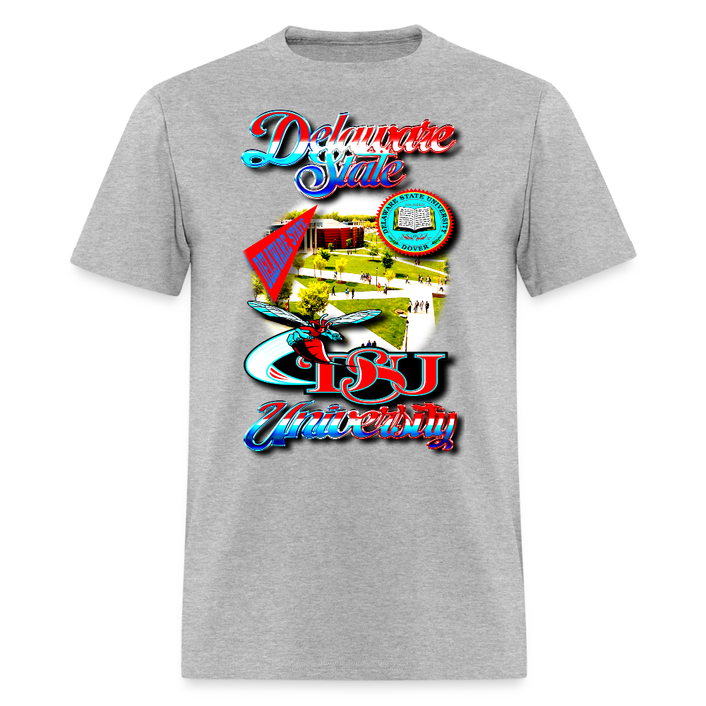 Delaware State T-Shirt - heather gray