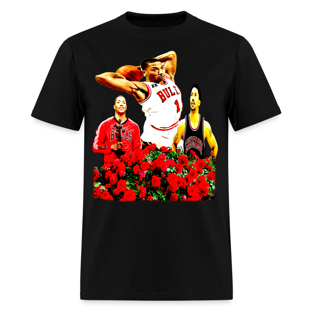 Smell The Roses Tee - black