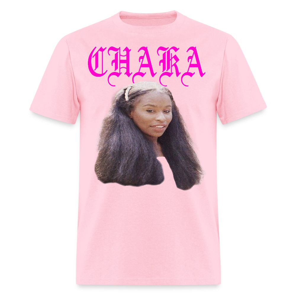 "Chaka" Chaka Khan Tee - pink