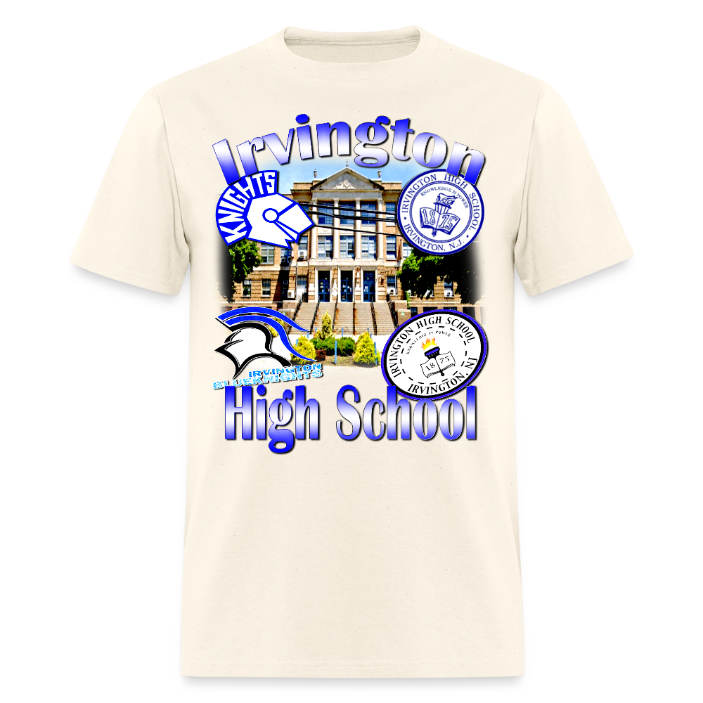 Irvington High (NJ) T-Shirt - sweet cream heather