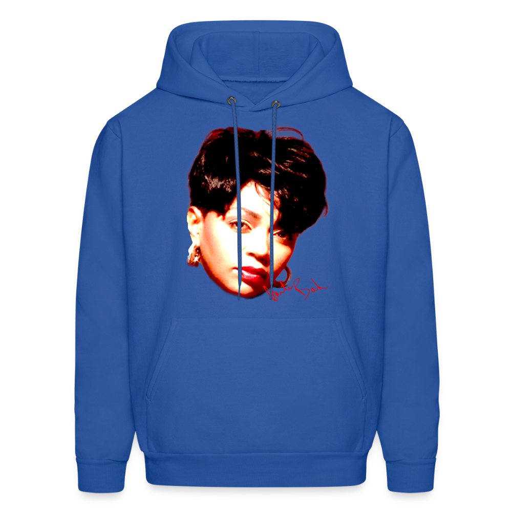 Anita Baker x Big Head Hoodie - royal blue