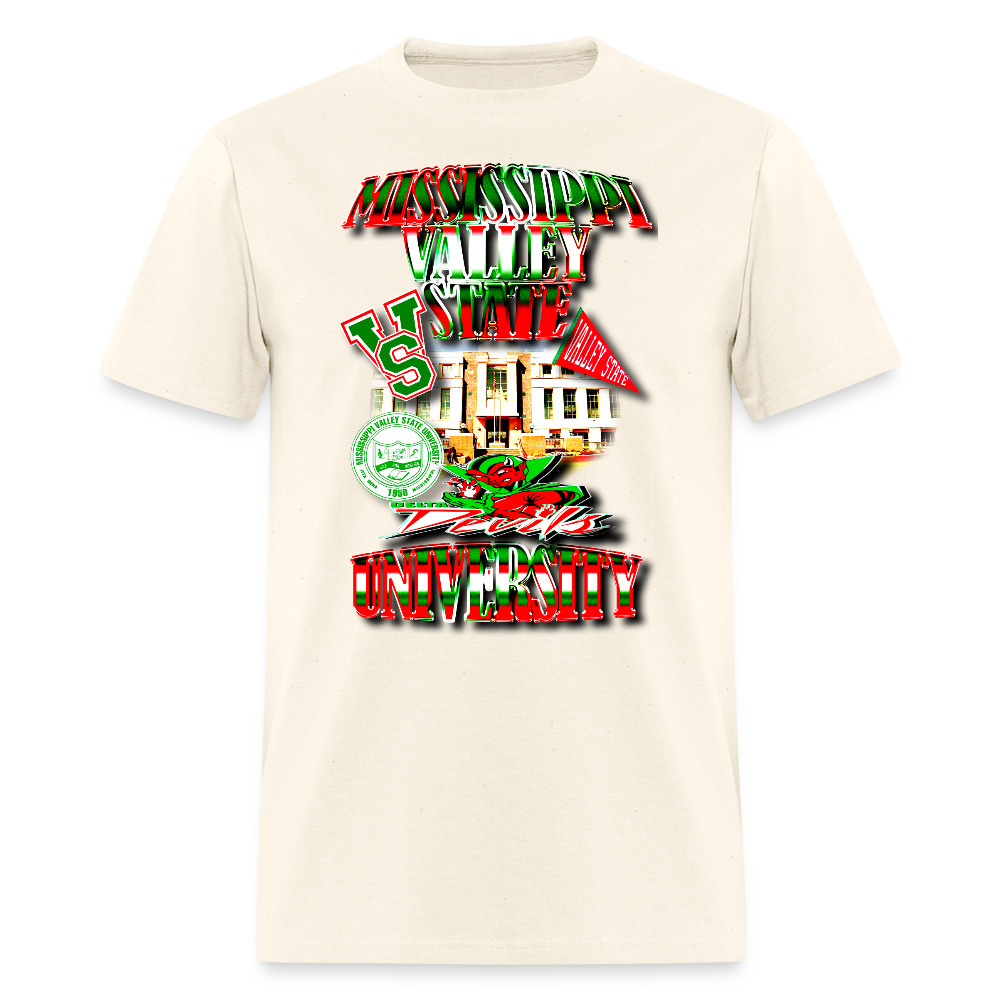 Mississippi Valley State Tee - sweet cream heather