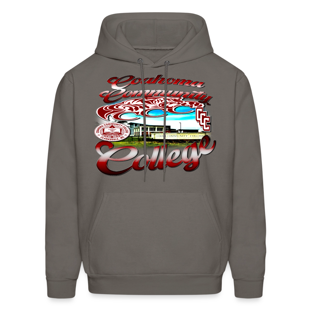 Coahoma Community College Hoodie - asphalt gray