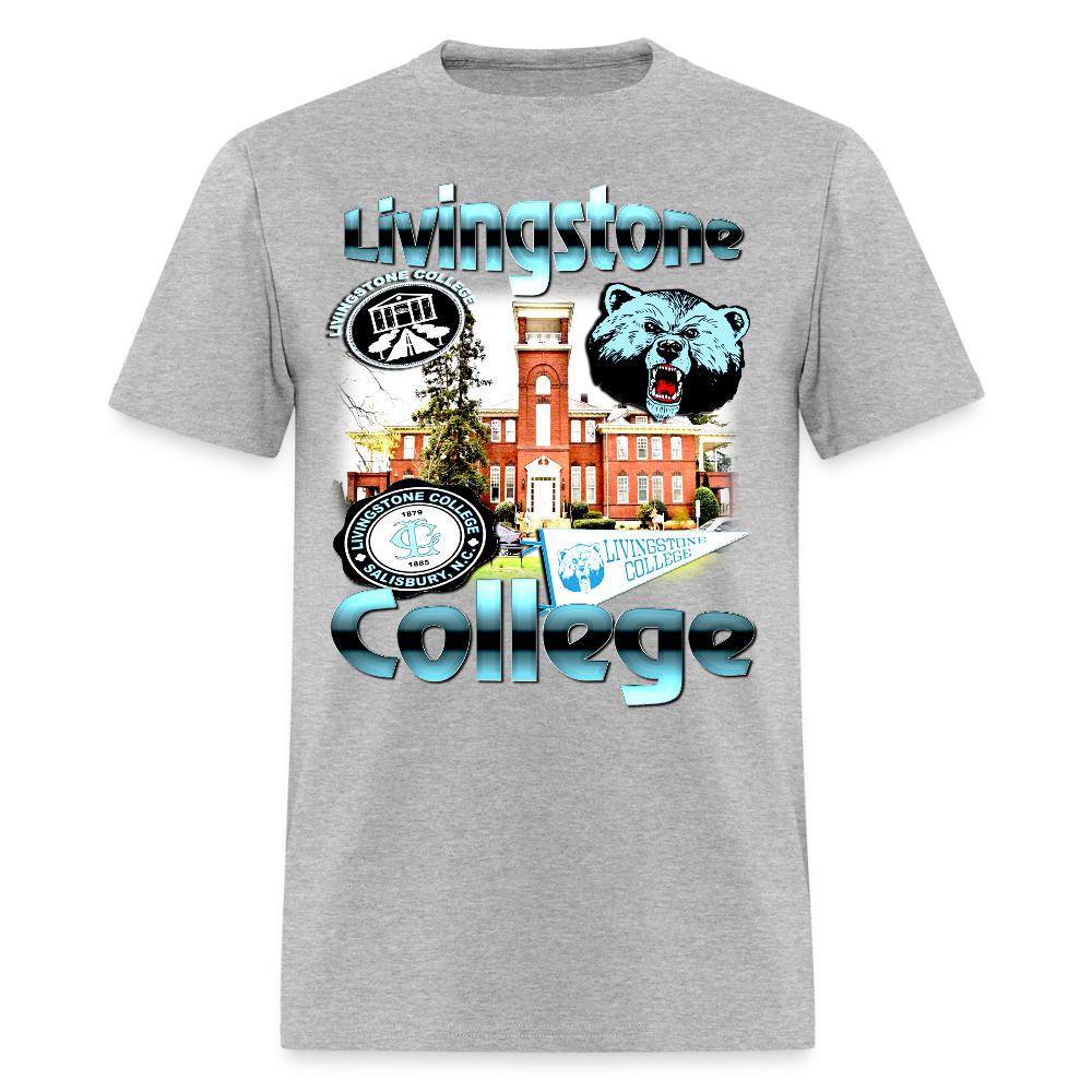 Livingstone College T-Shirt - heather gray