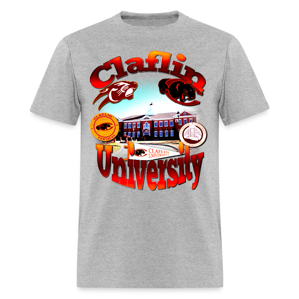 Claflin University Tee - heather gray
