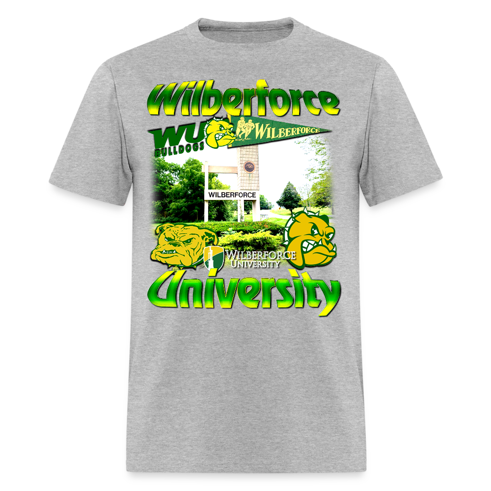 Wilberforce University T-Shirt - heather gray
