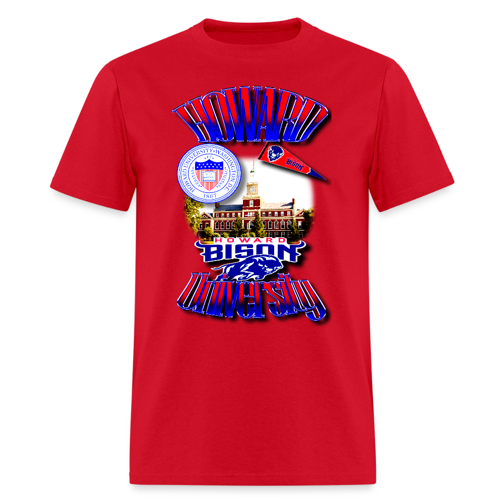 Howard University Tee - red