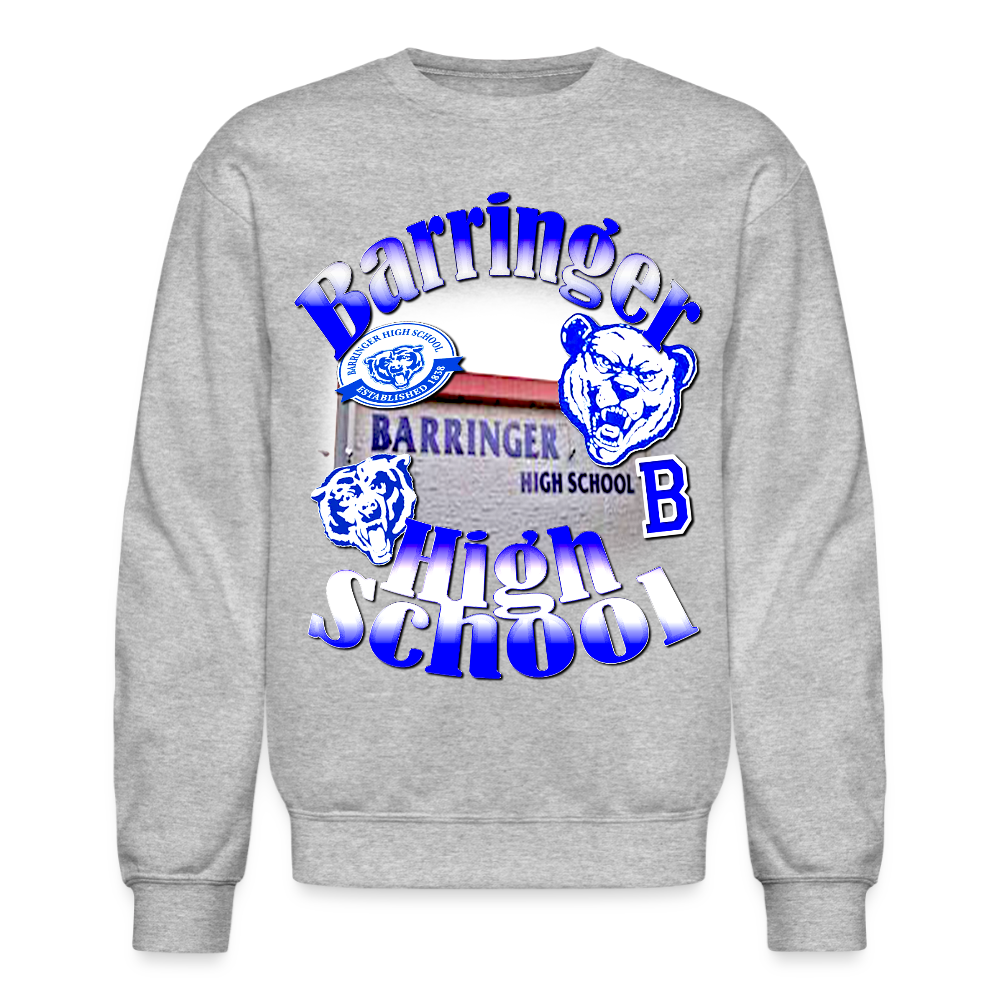 Barringer High School Sweatshirt - heather gray