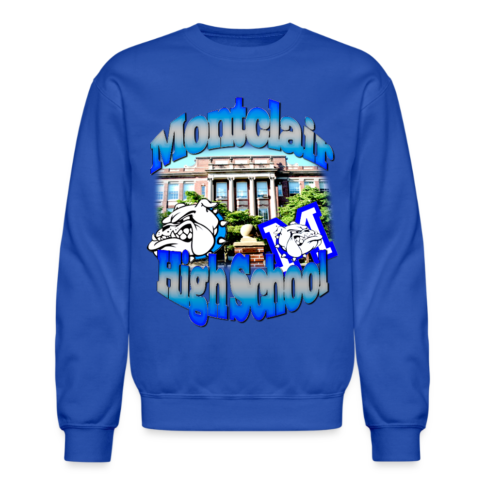 Montclair High (NJ) Sweatshirt - royal blue