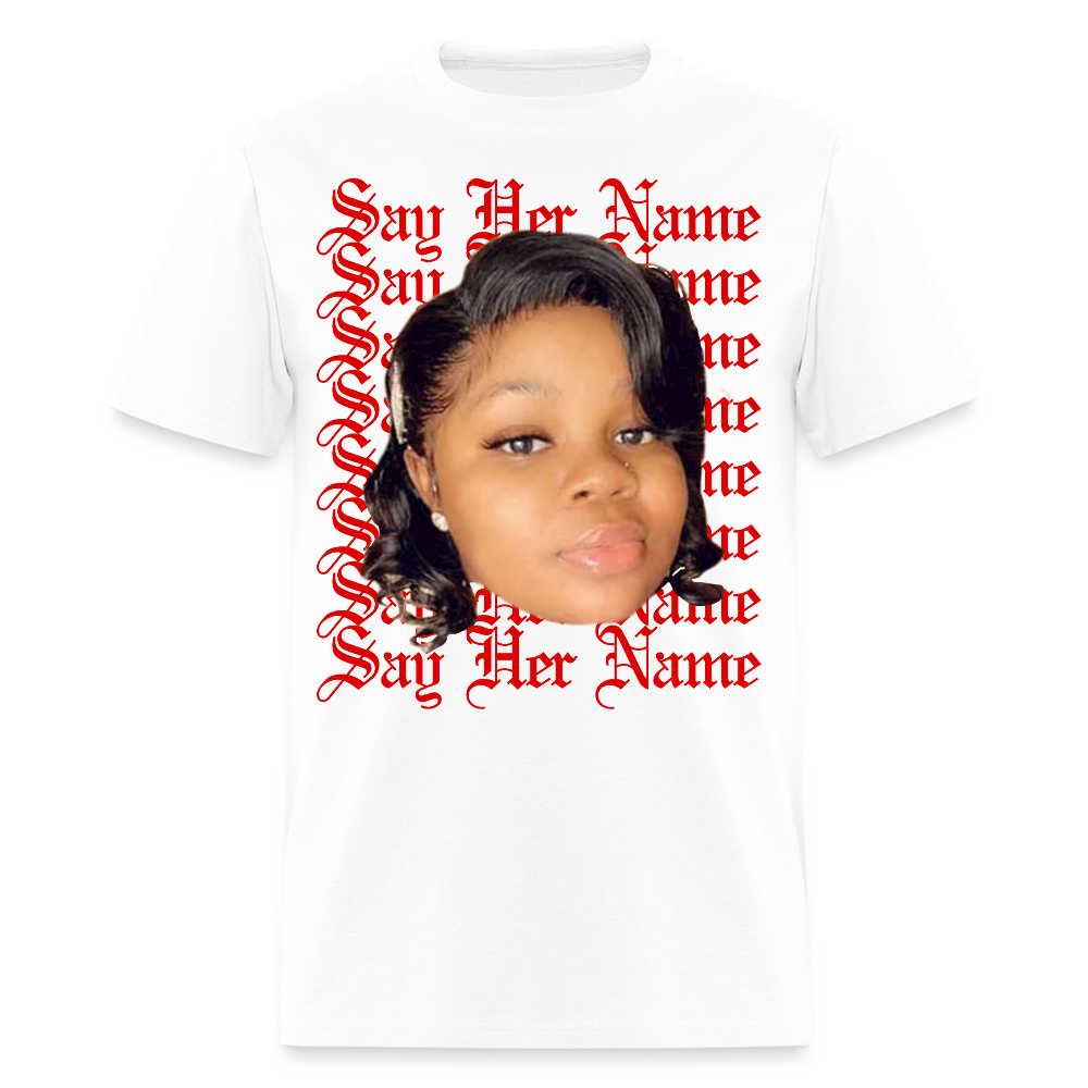 Breonna Taylor x Say Her Name Tee - white