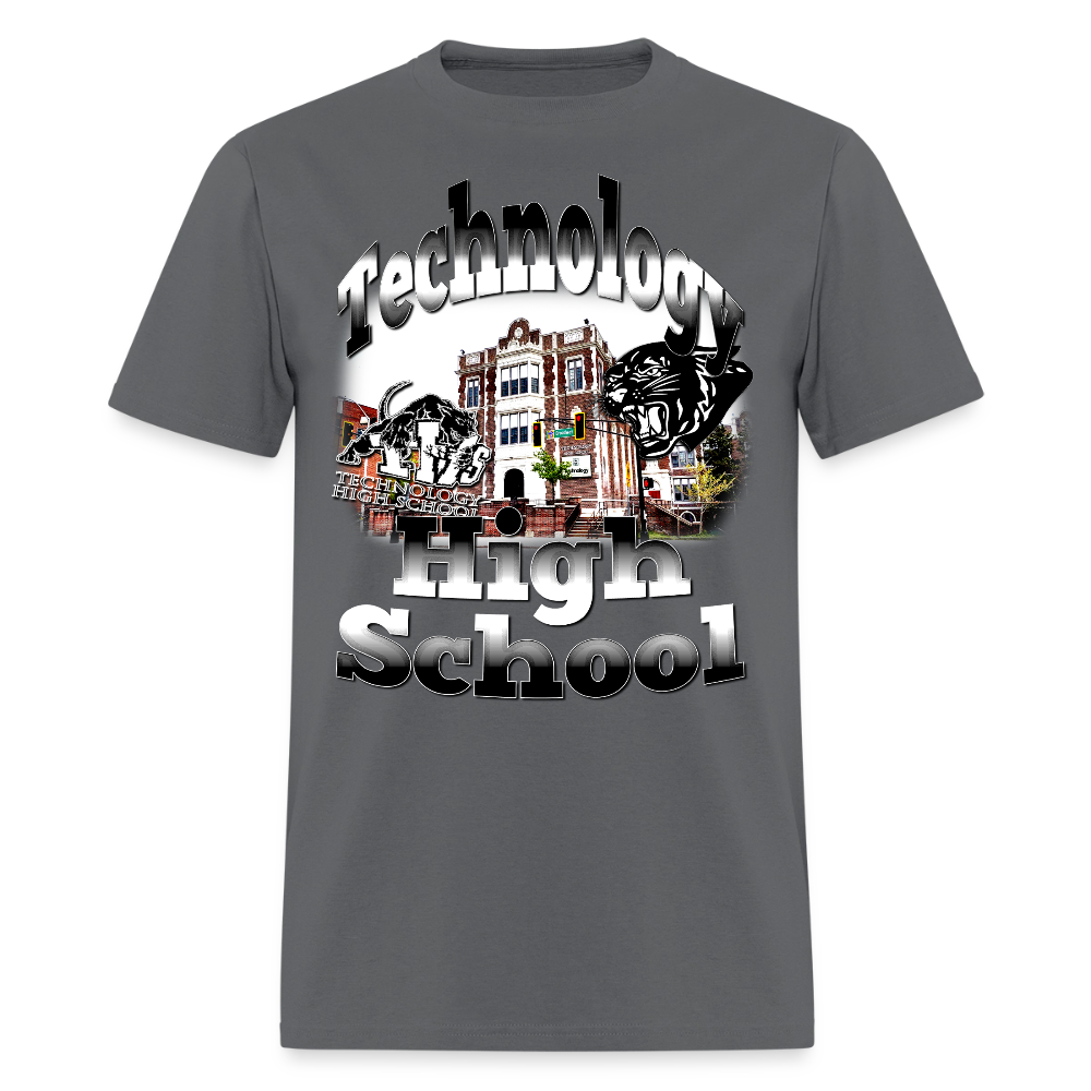 Technology High School (NJ) T-Shirt - charcoal