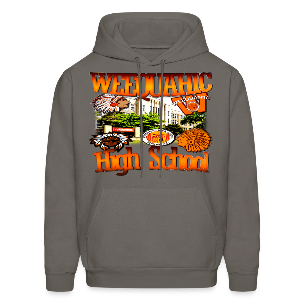 Weequahic High School Hoodie - asphalt gray