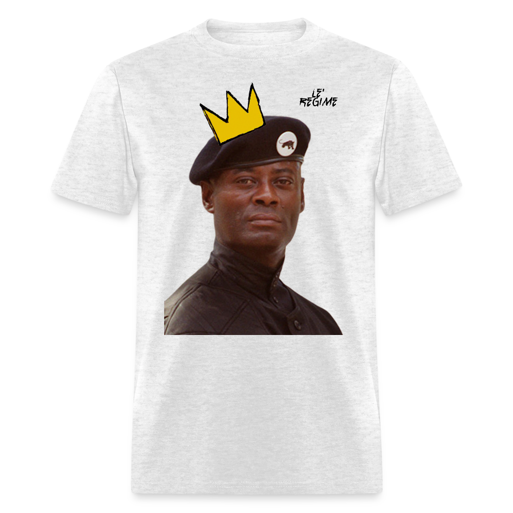 King Khalid Muhammad Tee - light heather gray