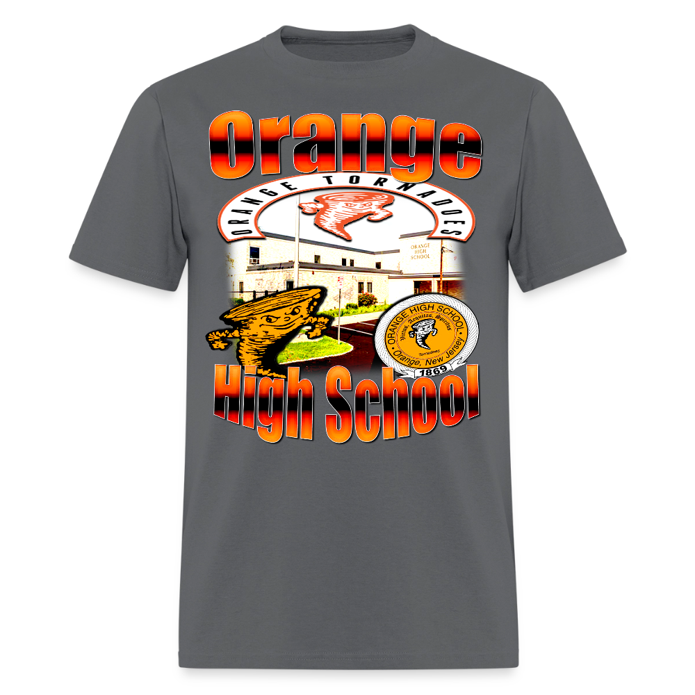 Orange High (NJ) T-Shirt - charcoal