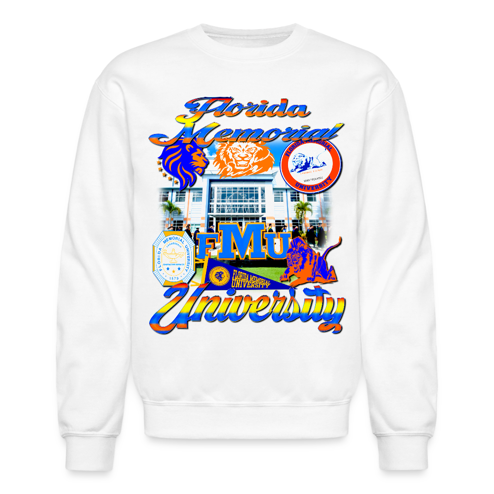 Florida Memorial Sweatshirt - white