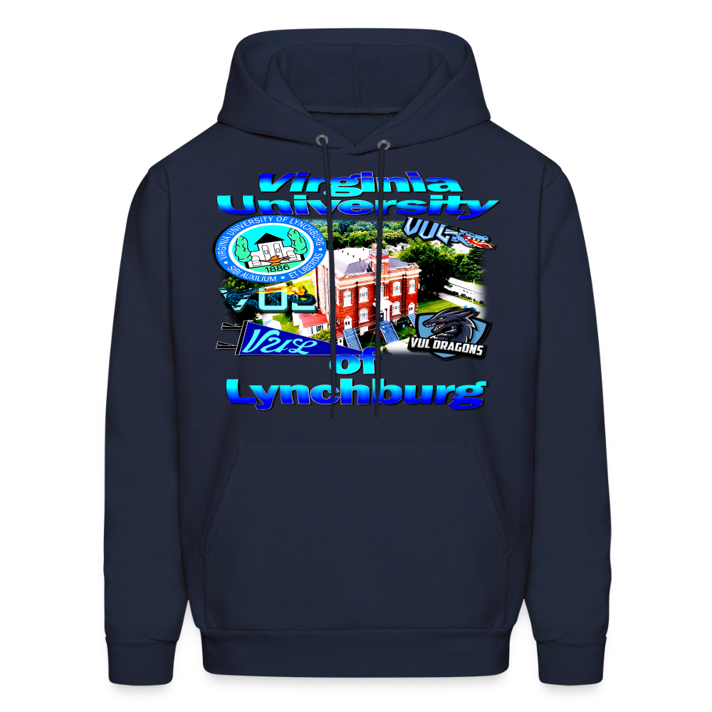 Virginia University of Lynchburg Hoodie - navy