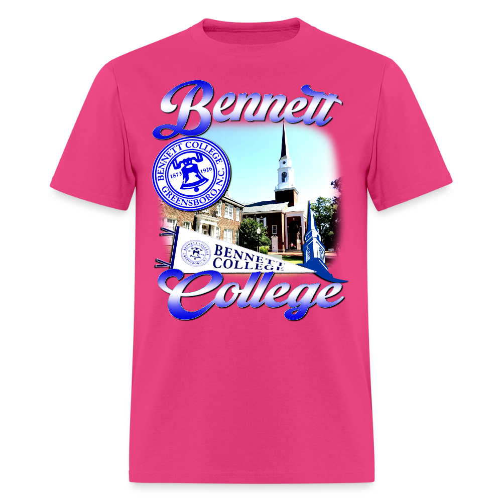 Bennett College T-Shirt - fuchsia