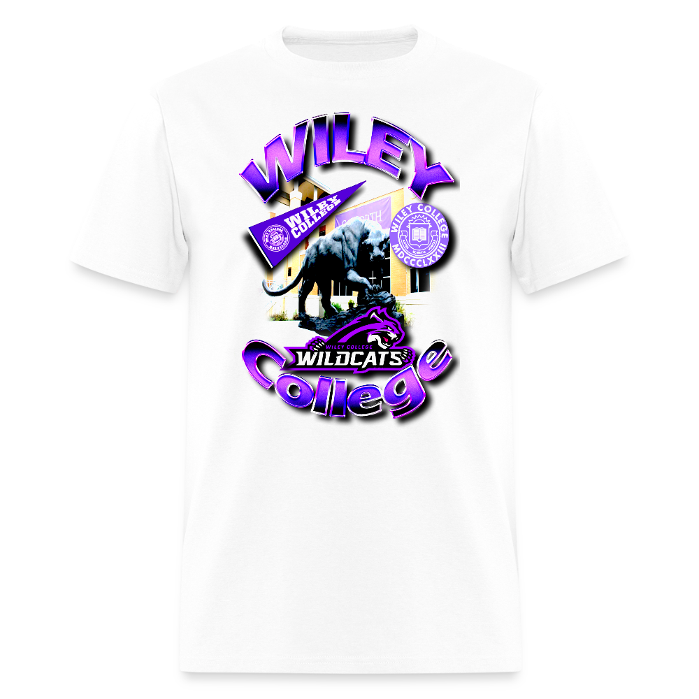 Wiley College Tee - white