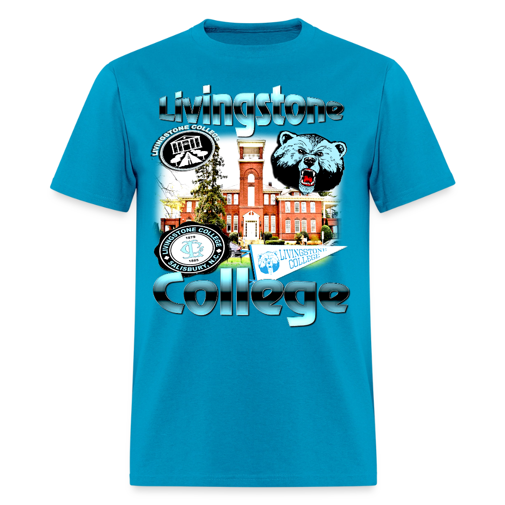 Livingstone College T-Shirt - turquoise