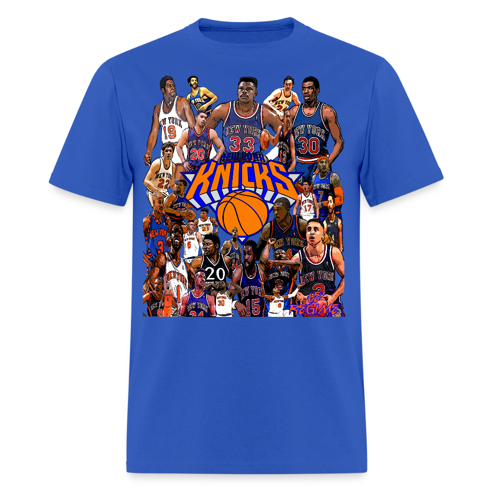 New York Knicks All-Time T-Shirt - royal blue