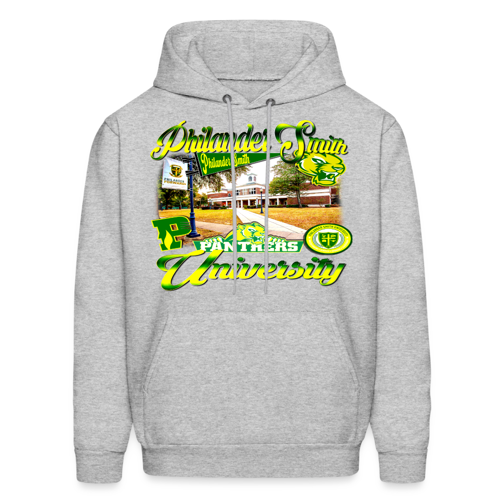 Philander Smith University Hoodie - heather gray