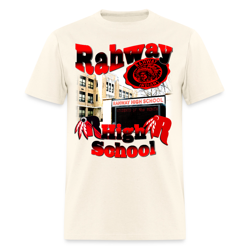 Rahway High School (NJ) T-Shirt - sweet cream heather