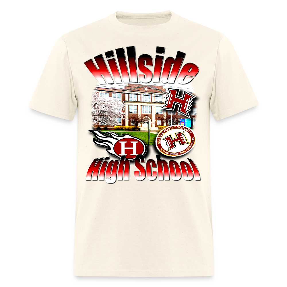 Hillside High (NJ) T-Shirt - sweet cream heather