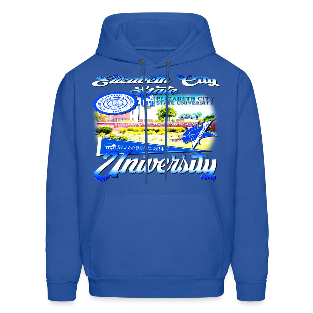 Elizabeth City State Hoodie - royal blue