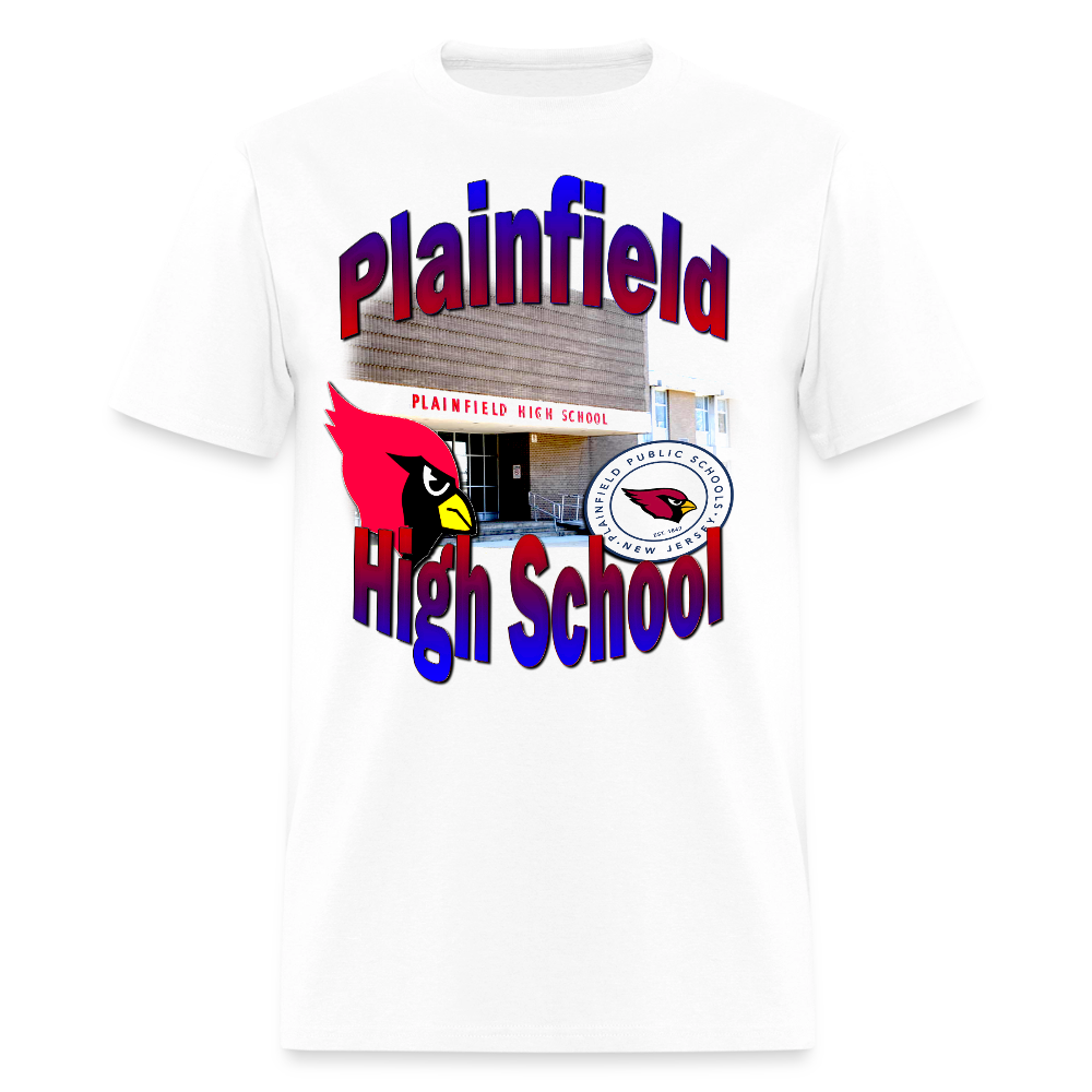 Plainfield High (NJ) T-Shirt - white