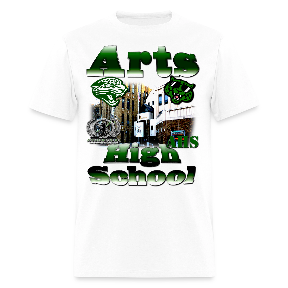 Arts High "School Spirit" Tee - white