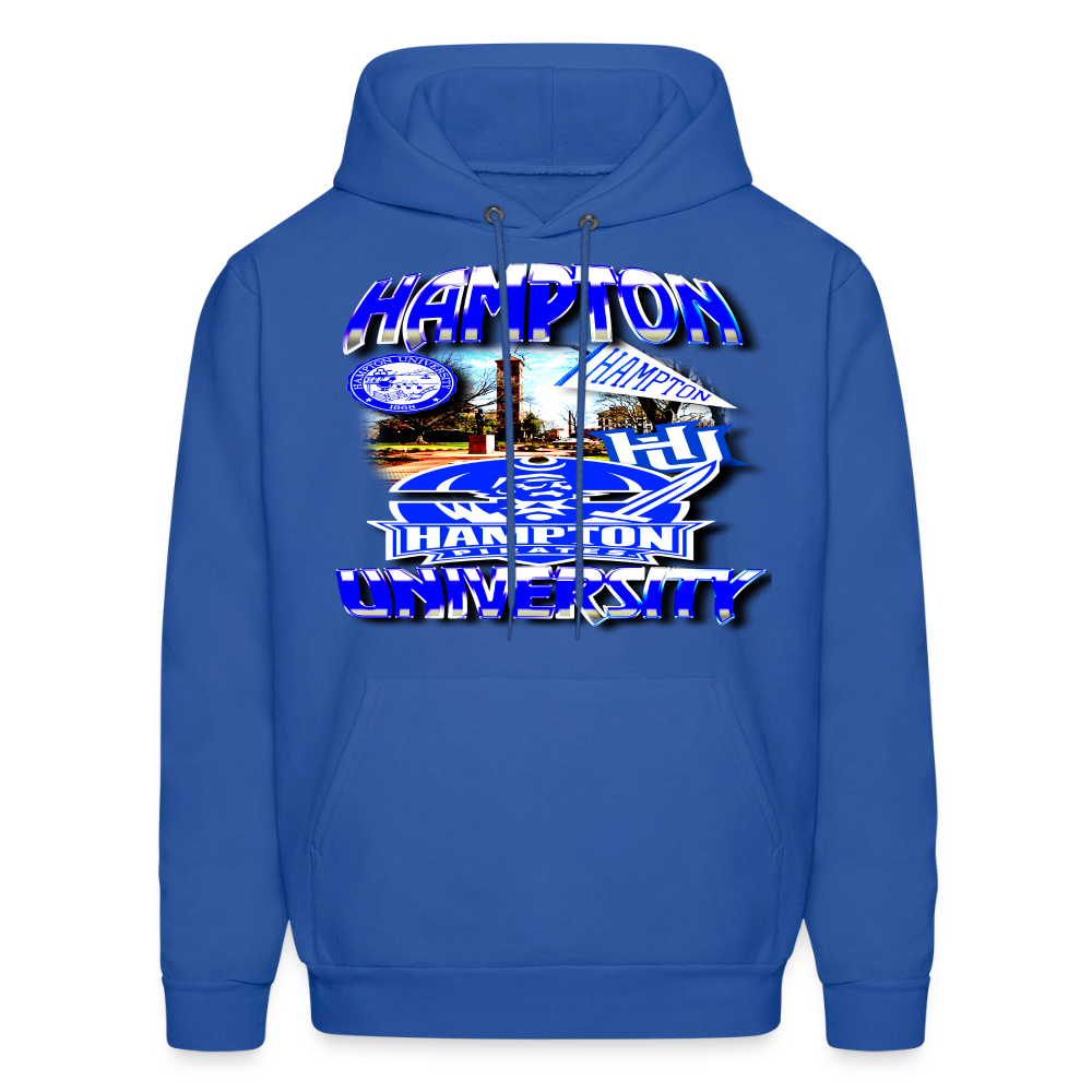 Hampton University Hoodie - royal blue