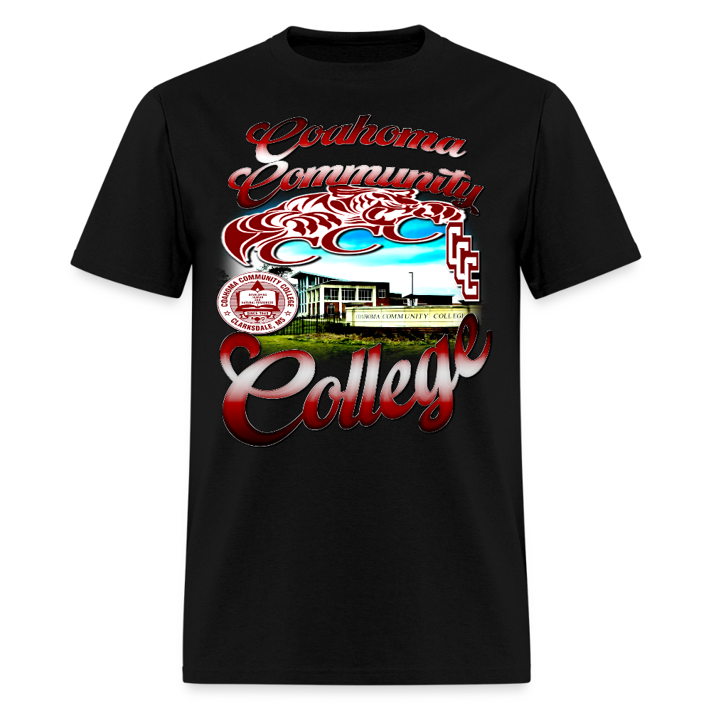 Coahoma Community College Tee - black
