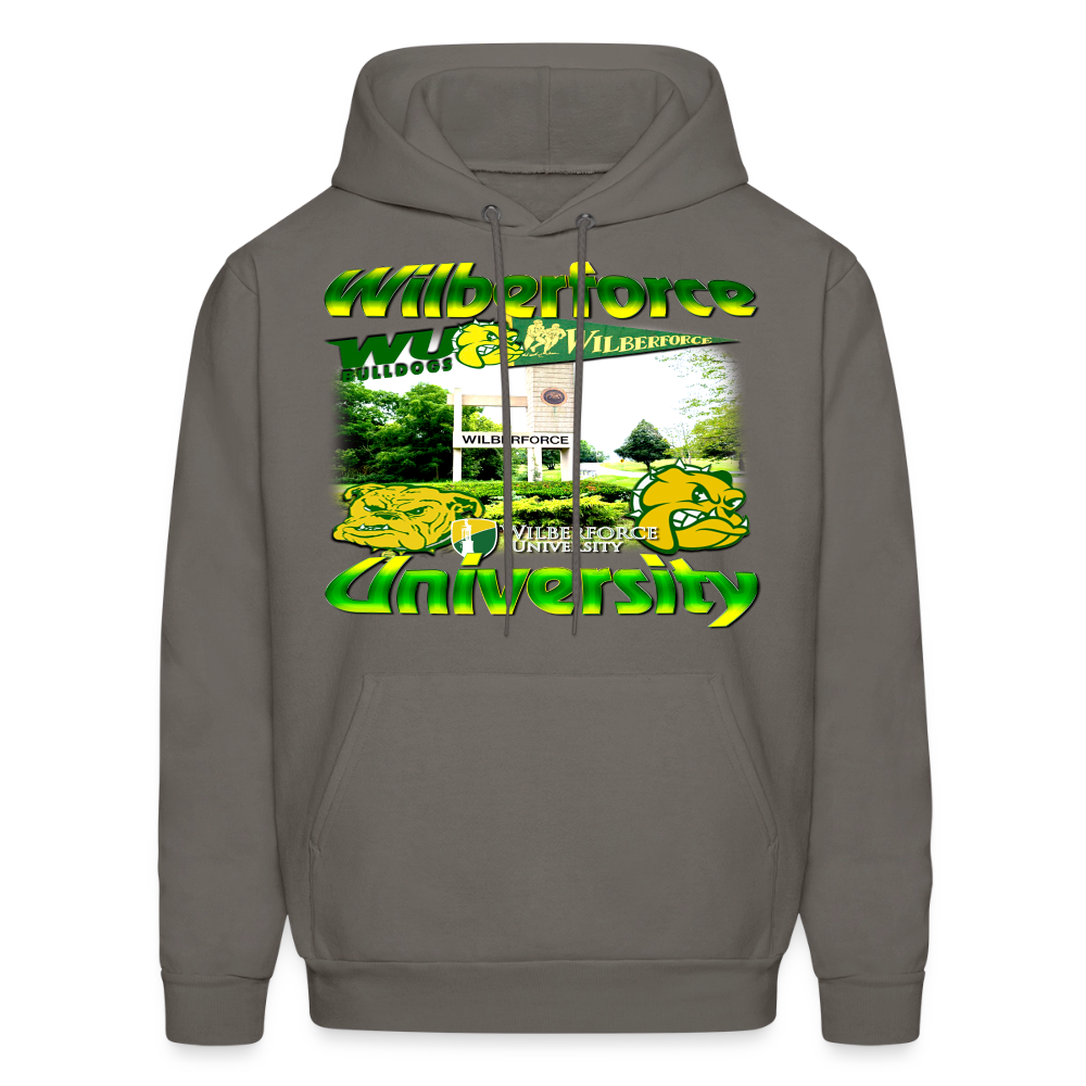 Wilberforce University Hoodie - asphalt gray