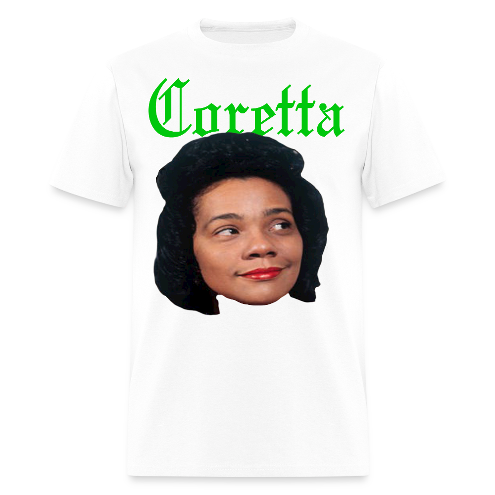"Coretta" Coretta Scott King Tee - white
