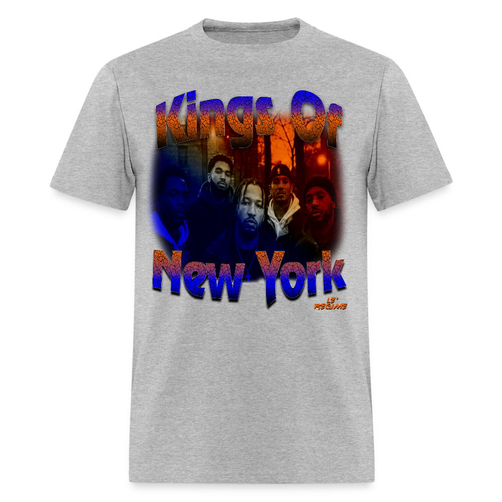 Kings Of New York Tee - heather gray