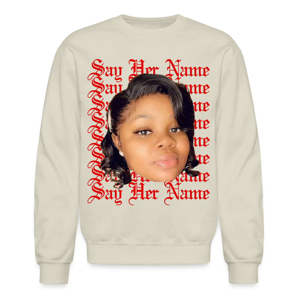 Breonna Taylor x Say Her Name Sweatshirt - Sand