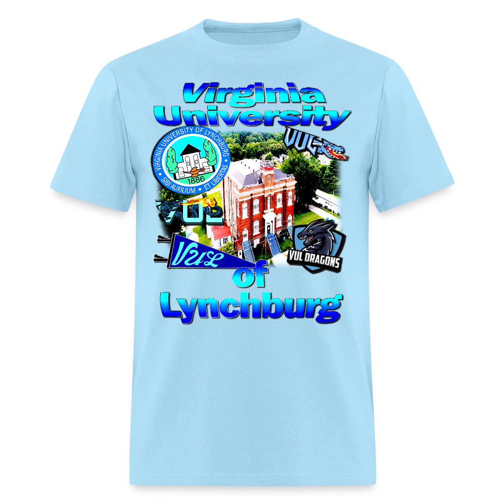 Virginia University of Lynchburg Tee - powder blue
