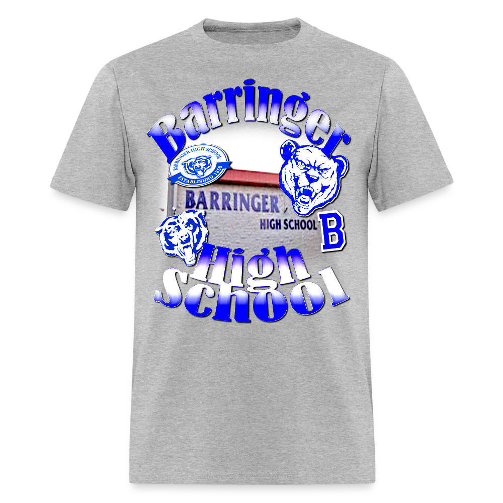 Barringer High School T-Shirt - heather gray
