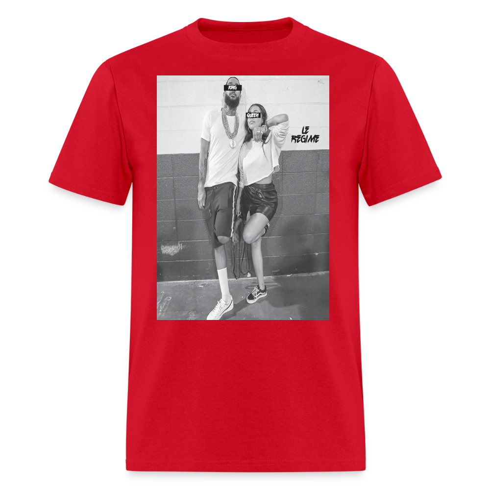 King Nip x Queen Lauren Tee - red