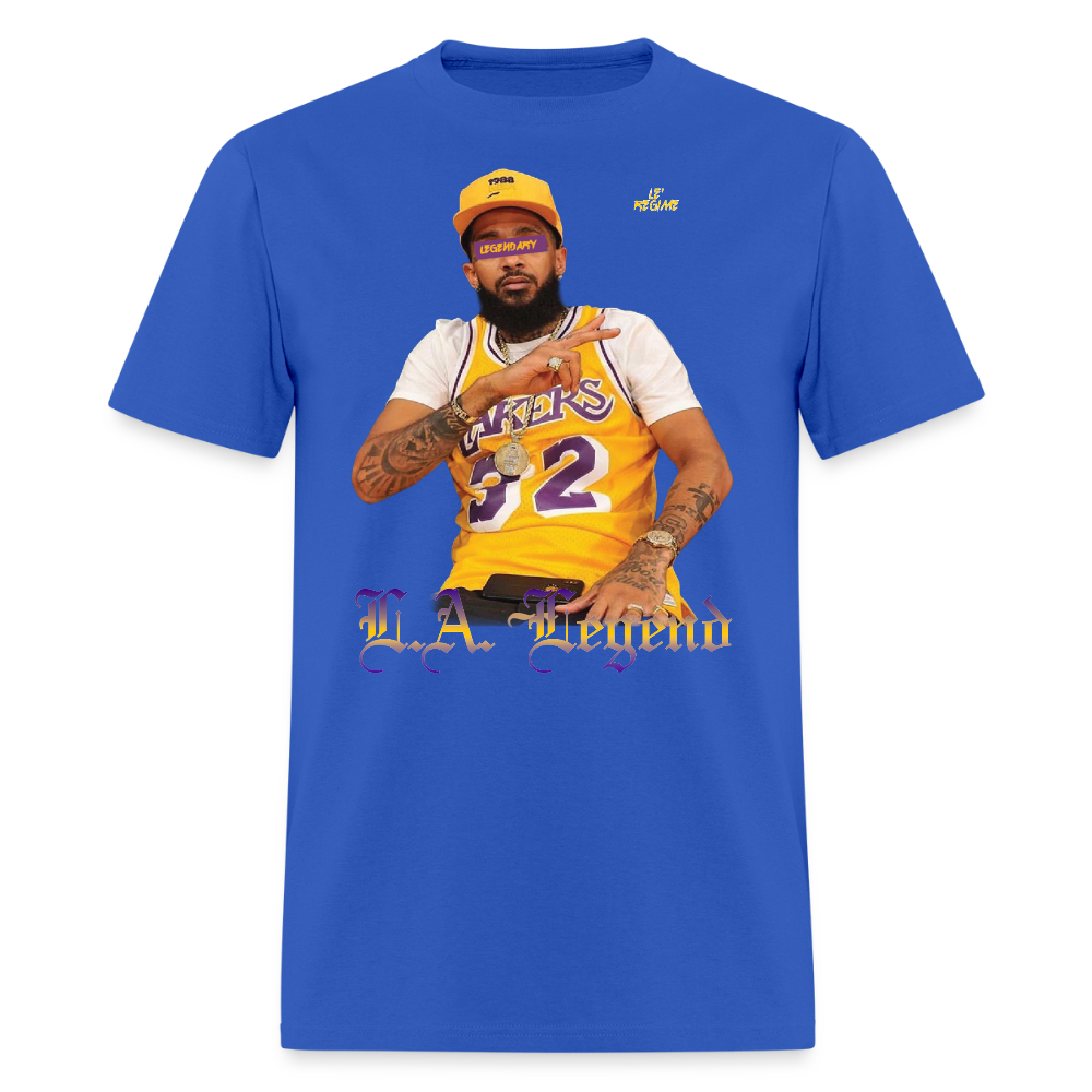 Nipsey Hussle x LA Legend Tee - royal blue