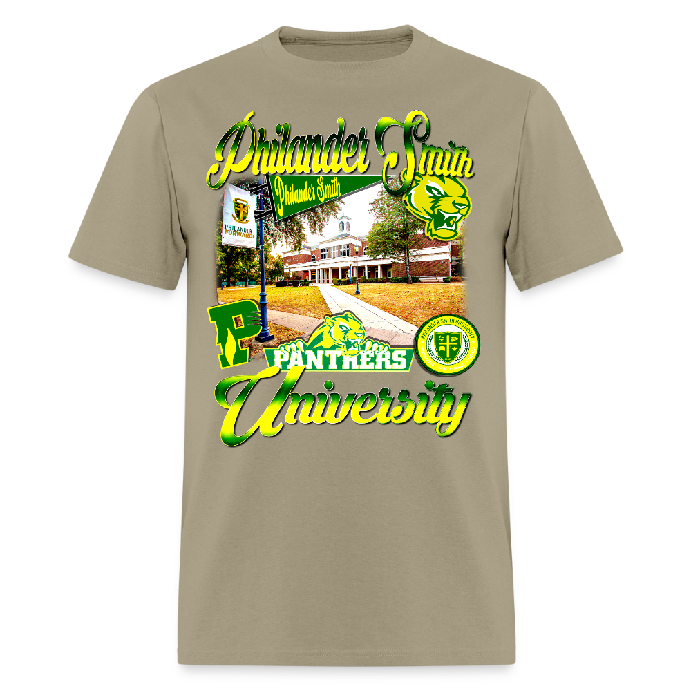 Philander Smith University Tee - khaki