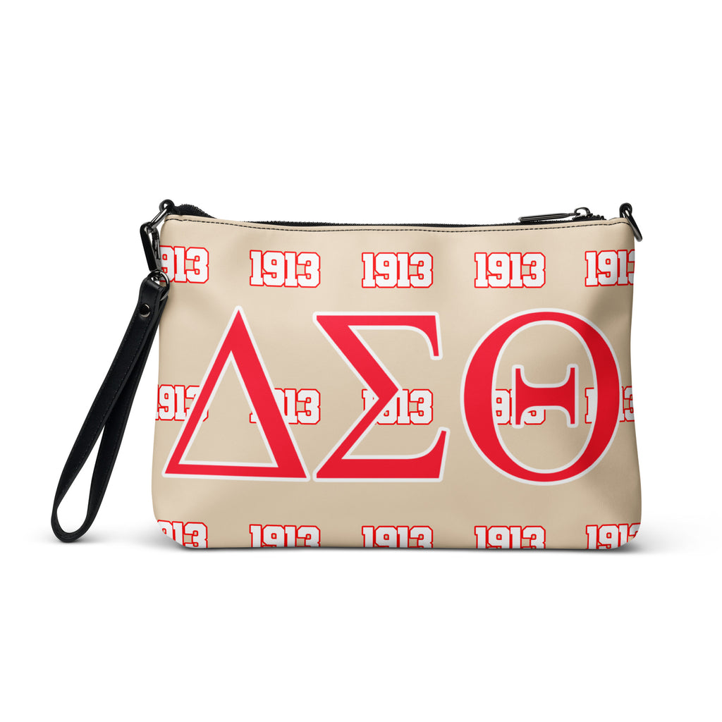 Delta Sigma Theta “Greeked” Crossbody Bag