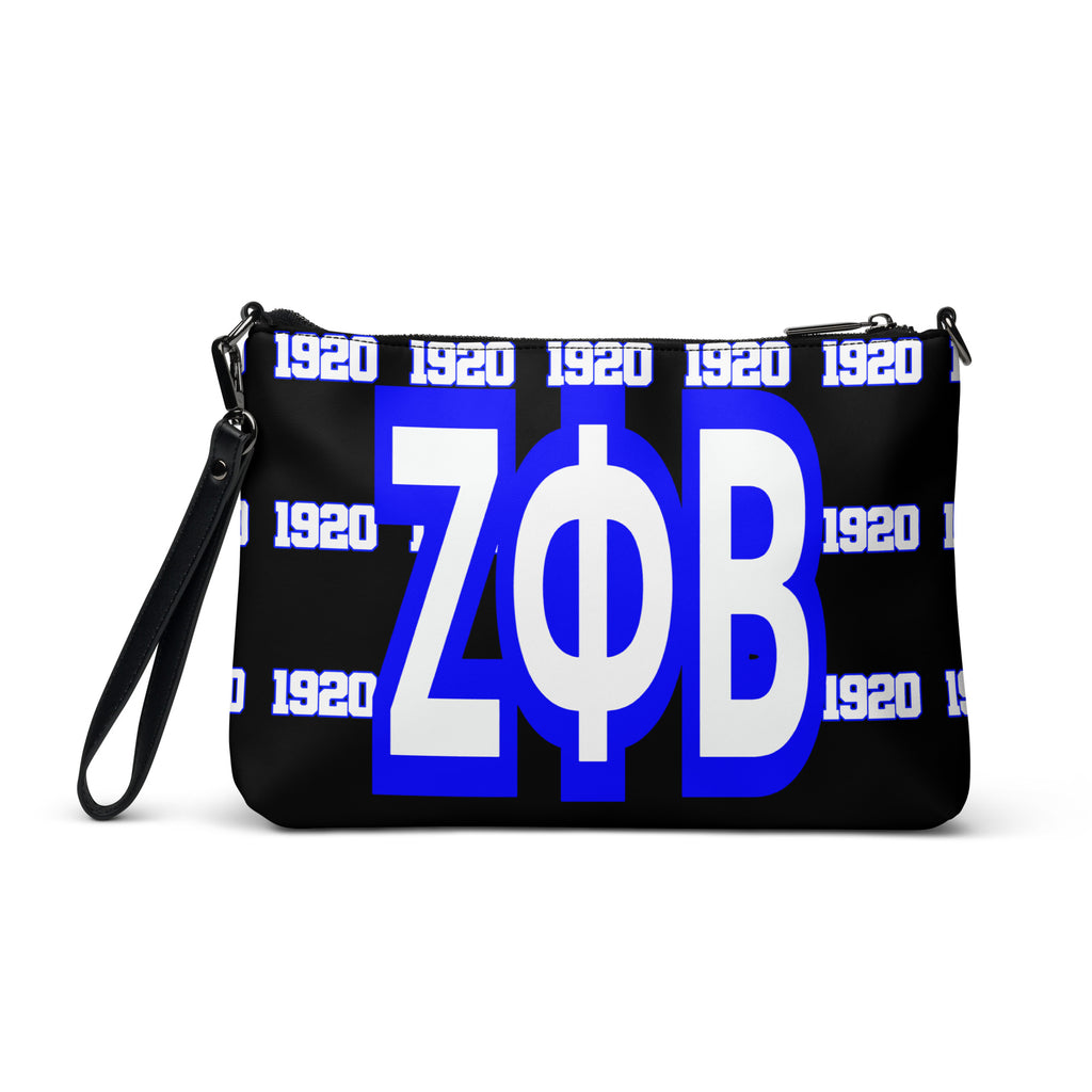 Zeta Phi Beta “Greeked” Crossbody Bag