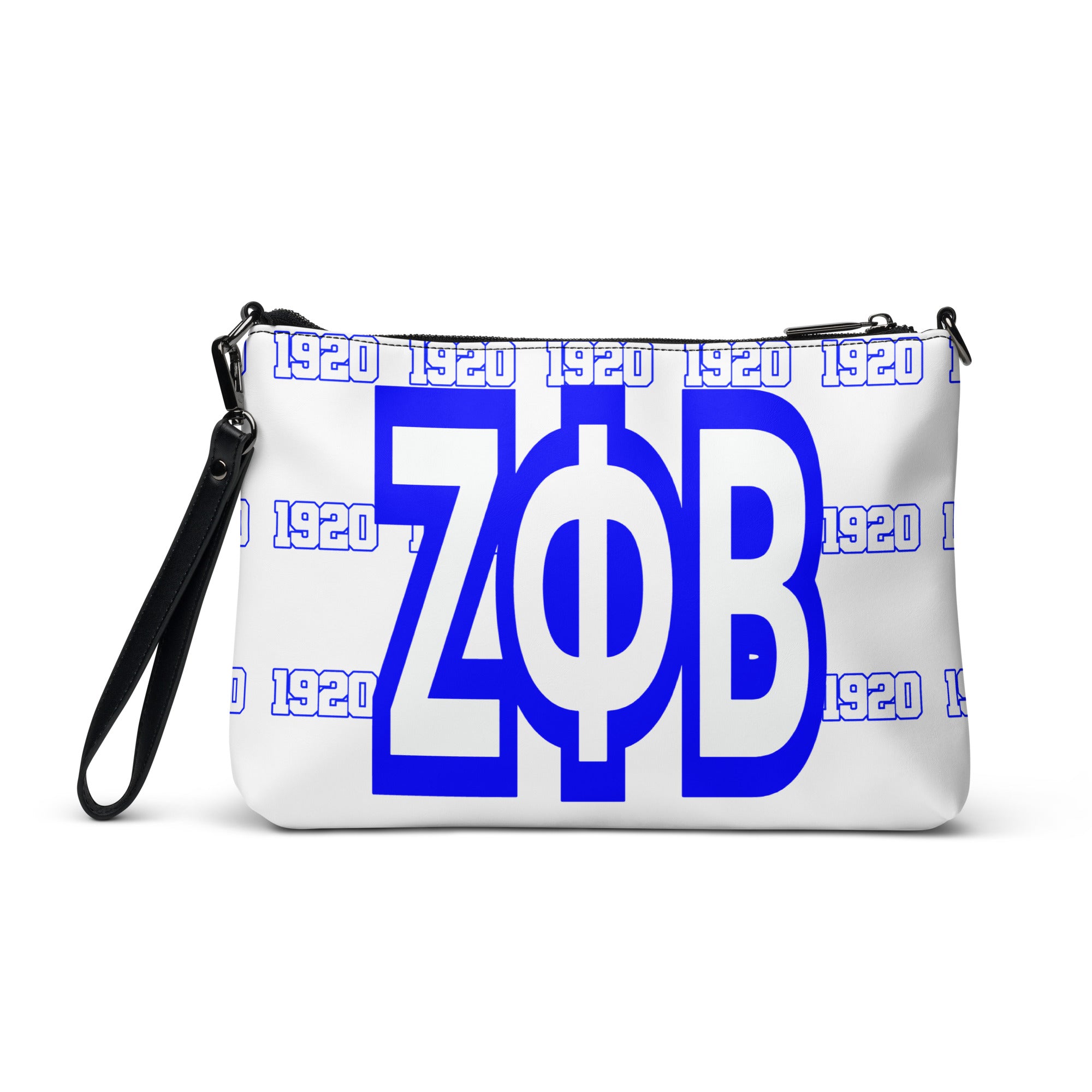 Zeta Phi Beta “Greeked” Crossbody Bag