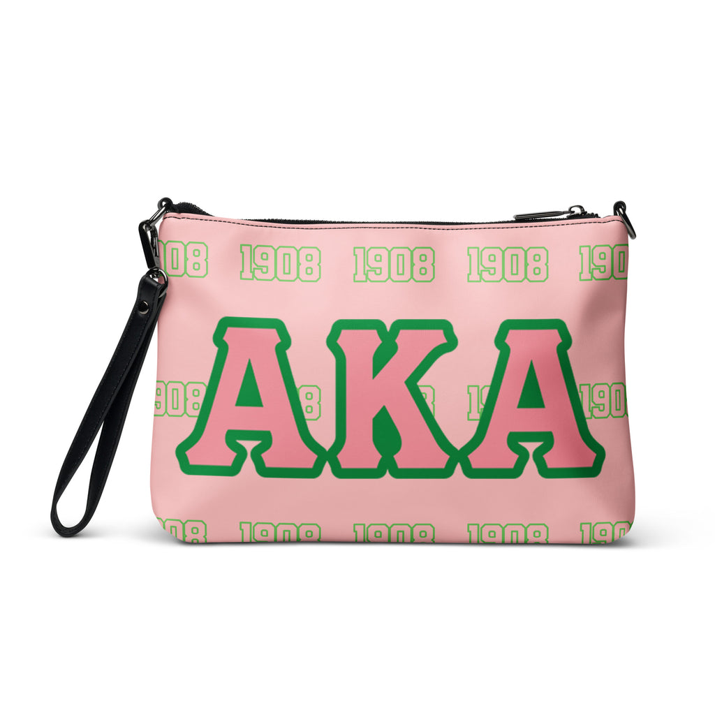 Alpha Kappa Alpha “Greeked” Crossbody Bag