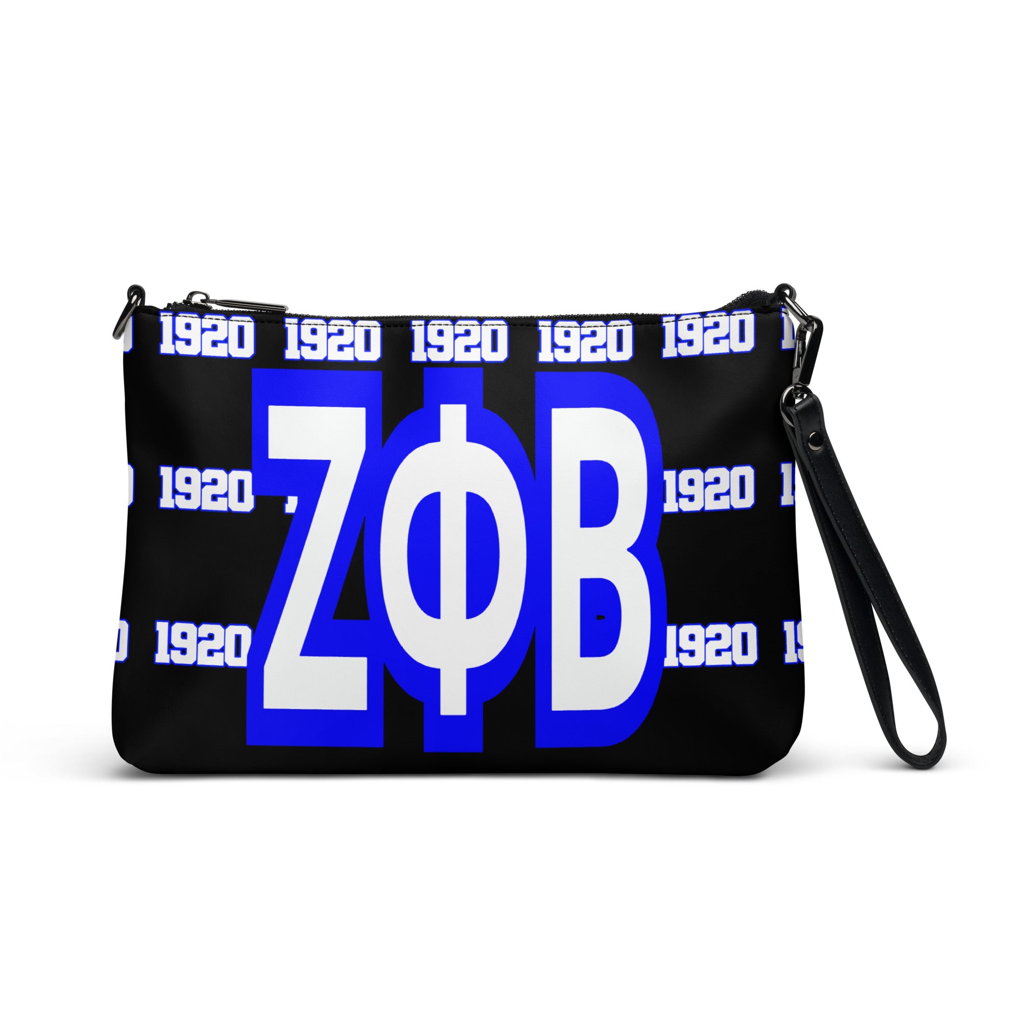 Zeta Phi Beta “Greeked” Crossbody Bag