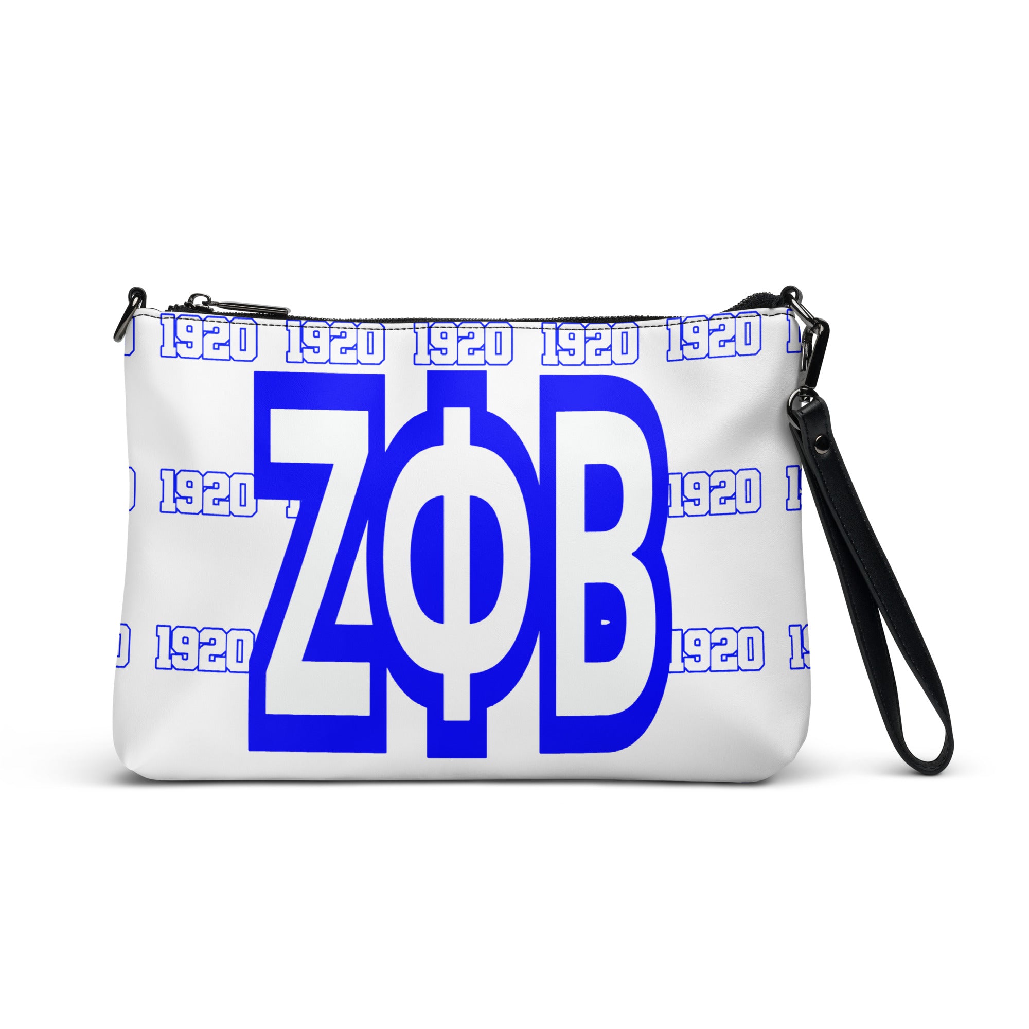 Zeta Phi Beta “Greeked” Crossbody Bag